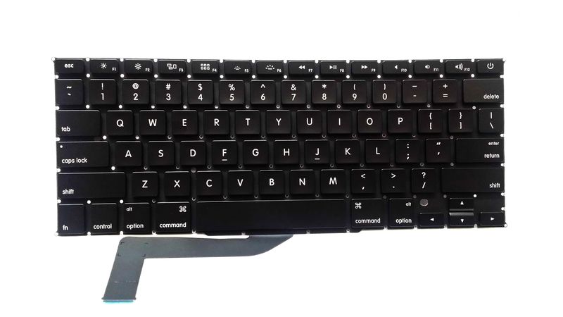 Replacement Keyboard for Macbook Pro 15" 2012- 2015 US