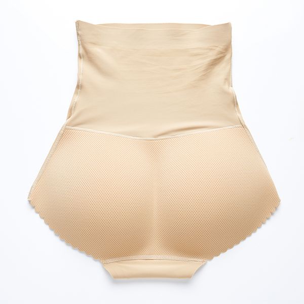 Easy Curves High Waist Padded Panty - Nude