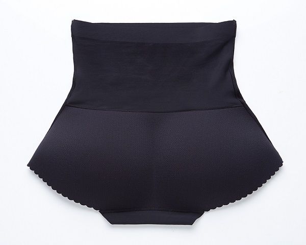 Easy Curves High Waist Padded Panty - Black