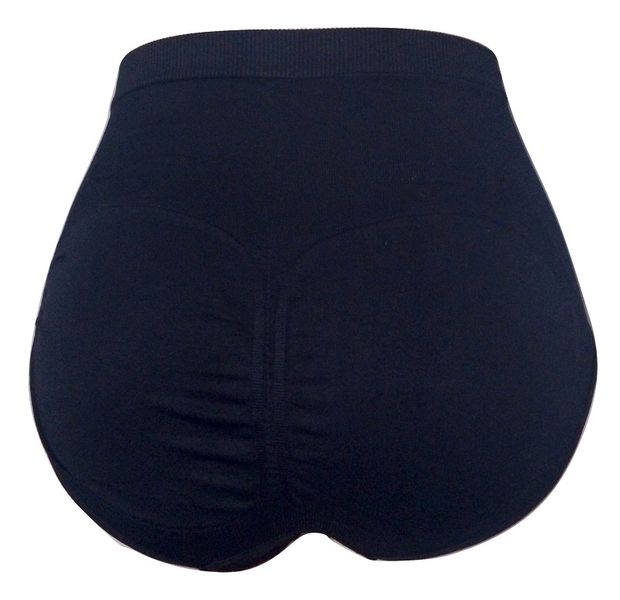 Seamless Butt Enhancer Panty - Black