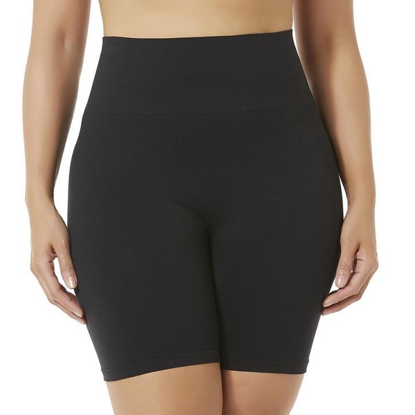 High Waist Slim &amp; Shape Compression Tights - Black