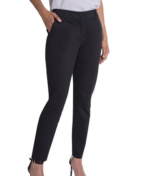 Kode Women's Skinny Ankle Grazer Pants - Black (Size: 22)