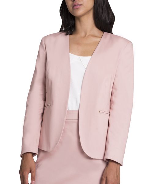 Kode Women's Edge To Edge Jacket - Blush (Size: 22)