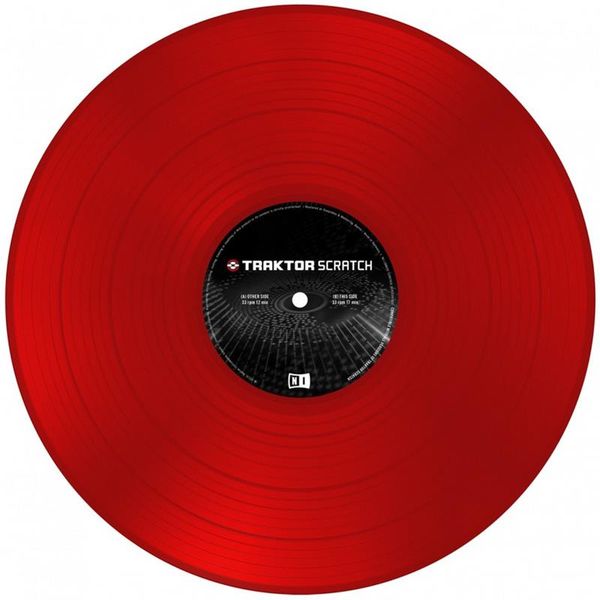 Native Instruments Traktor Scratch Vinyl - Red