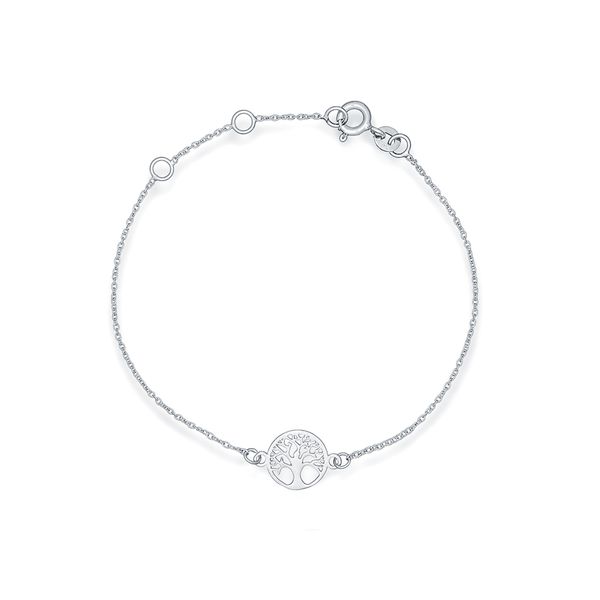 Euvella Sterling Silver Tree of Life Bracelet