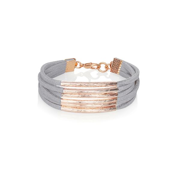 Euvella Suede Dulcet Bracelet - Grey