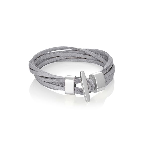 Euvella Suede Timeless Bracelet - Grey
