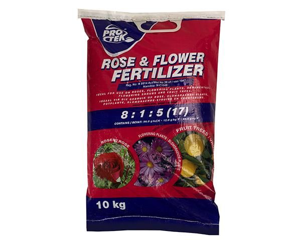 Protek Rose &amp; Flower Fertilizer - 10Kg