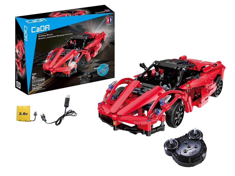 Cada Tech Remote Control Car Enzo - 380 Pieces (32cm Long)