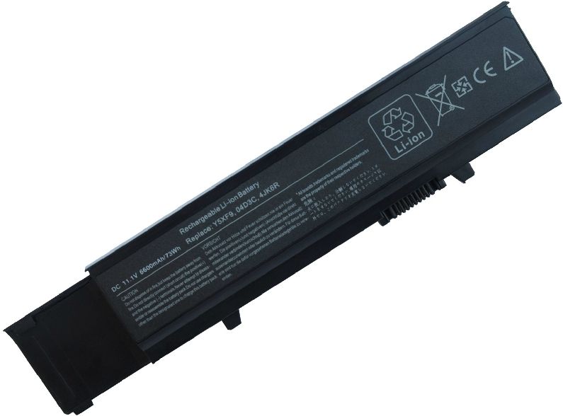 Battery for Dell 3400 3500 3700 7FJ92 4JK6R