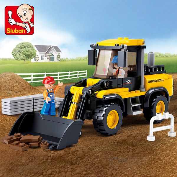 Sluban Construction Forklift - 212 Piece