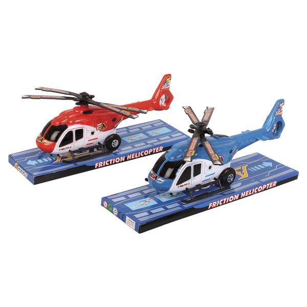 Helicopter - 2 Pack Blue &amp; Red