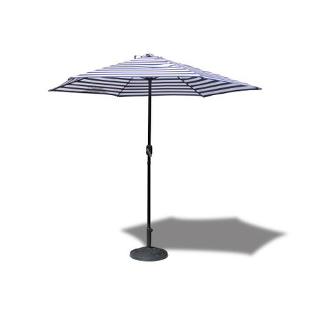 Fine Living Vogue Patio Umbrella Navy White Stripe Buy Online In South Africa Takealot Com