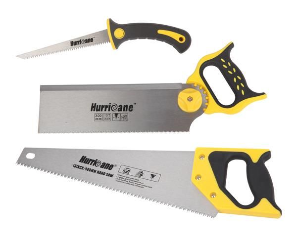 Hurricane Saw Set with Nylon Bag - 3 Piece