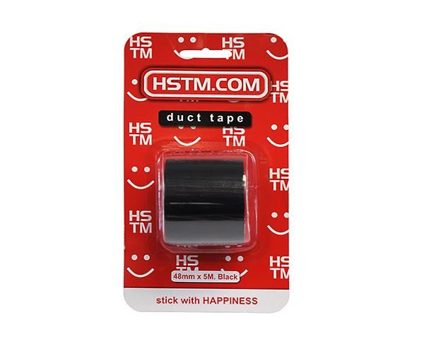 Hstm Duct Tape Carded - 48mm x 5m (Black)