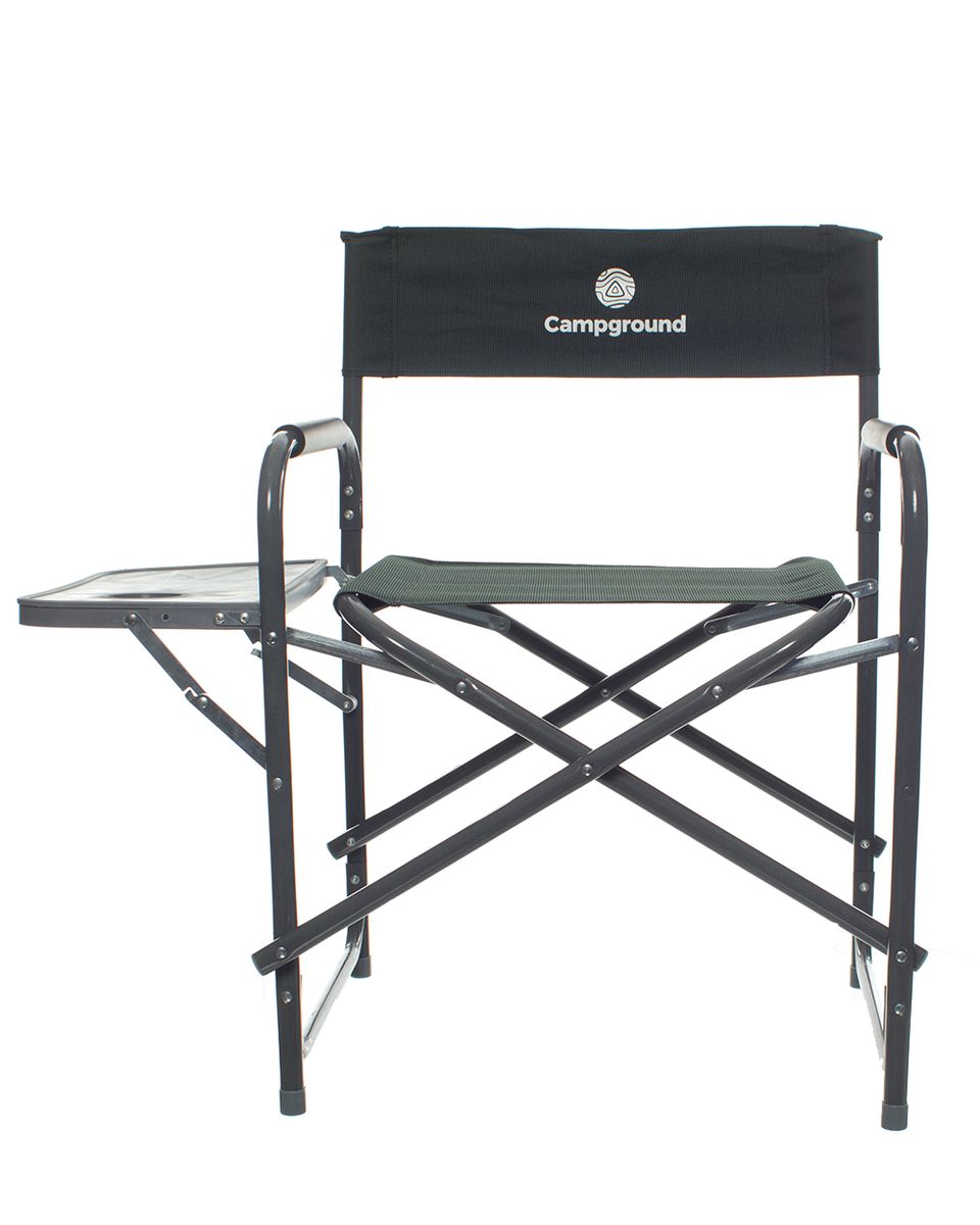 Campground Camping Chair With Side Table Dark Green Campground Camping Chair With Side Table Dark Green