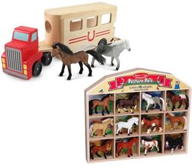 melissa and doug horse carrier