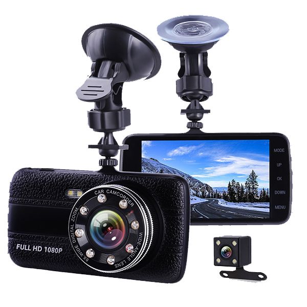 Phunk Full HD 1080p Dual Dashboard Camera