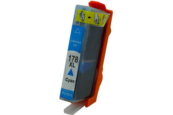HP 178 XL 178XL Compatible Ink Cartridge - Cyan