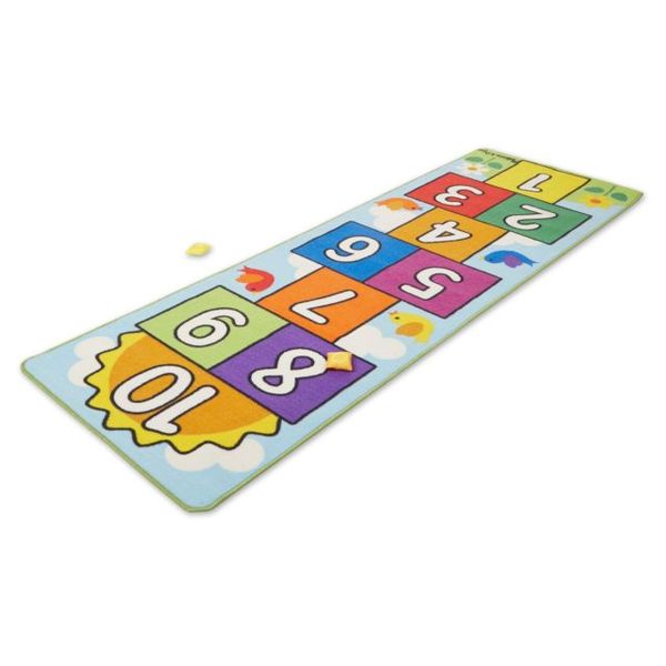 Hop &amp; Count Hopscotch Rug