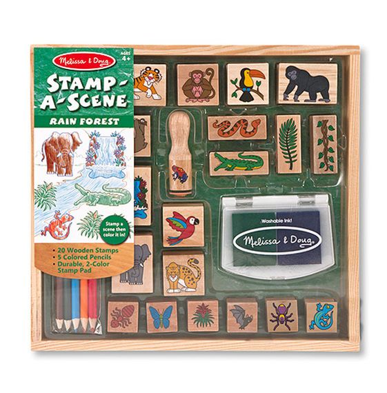 And-Doug Stamp-A-Scene Rain Forest image