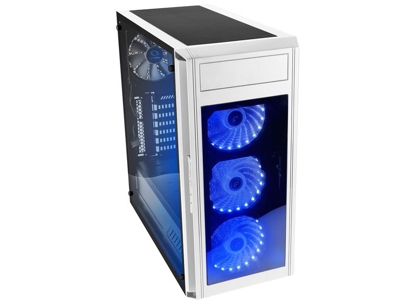 Raidmax Alpha Prime LED Tempered Glass Side ATX Gaming Chassis