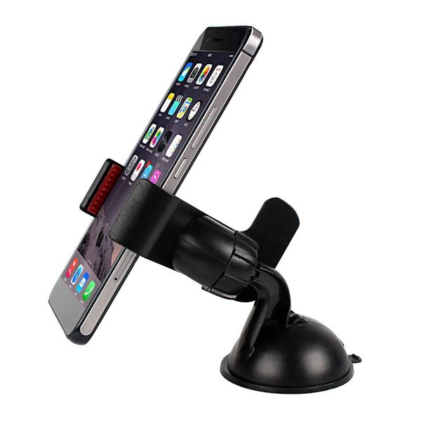 Universal Smartphone Car Holder - Black &amp; Red