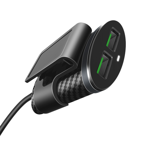 Dual Plug 4 USB Car Charger - c502
