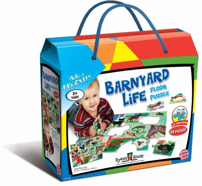 Ryan's Room Barnyard Life Floor Puzzle