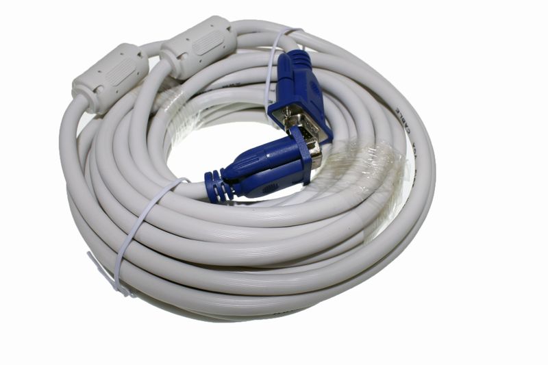 30m VGA Cable - White