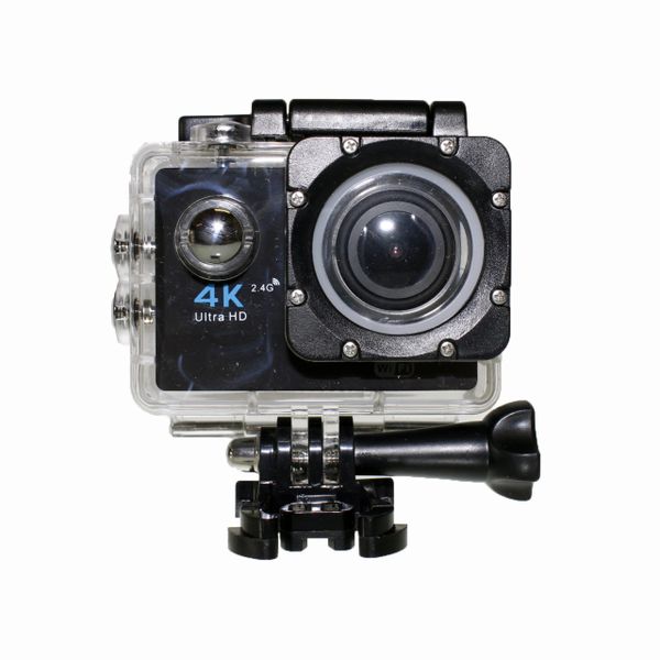 4K HD Sports Camera with Remote - Black