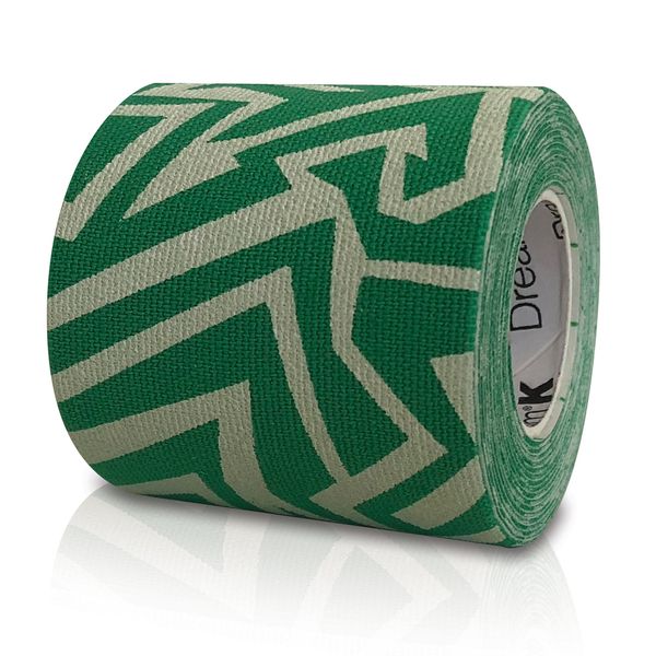 Kinesiology Tape Dream K Tribe - Green/White - 5cm x 2m