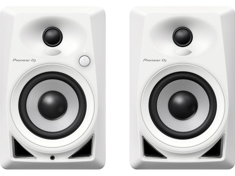 Pioneer DJ DM-40W Studio Monitor (Pair) - White