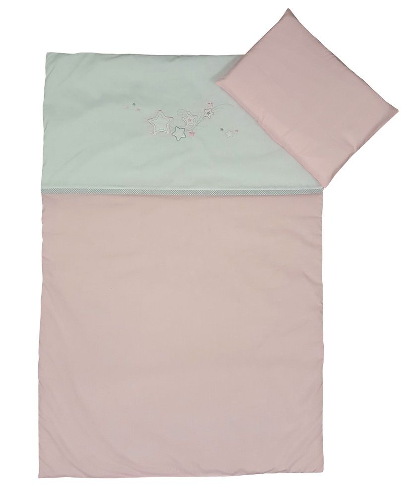 Cabbage Creek Cot Linen Set of 3 Pink Stars Buy Online in South