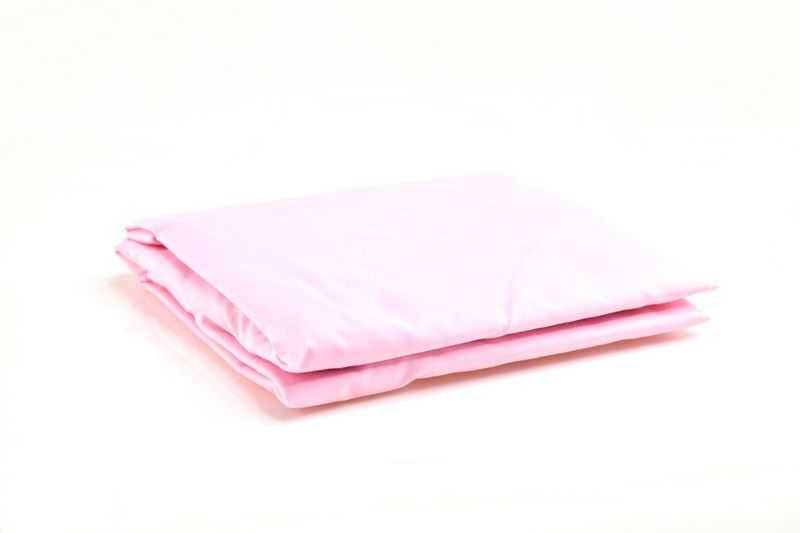 Cabbage Creek - Large Cot Fitted Sheet - Pink