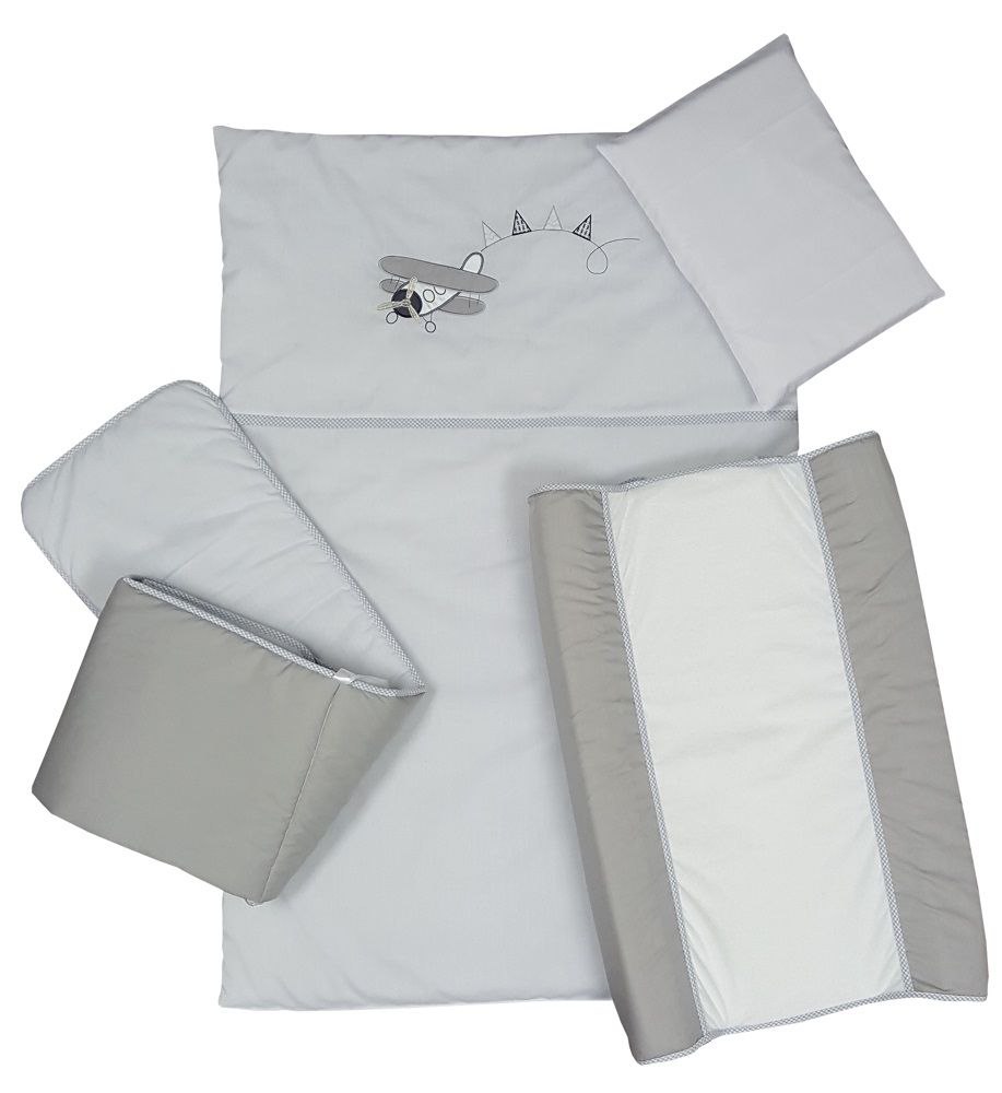 Cabbage Creek Cot Linen Set of 5 Grey Buy Online in South Africa