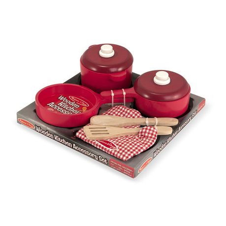 melissa and doug kitchen accessory set