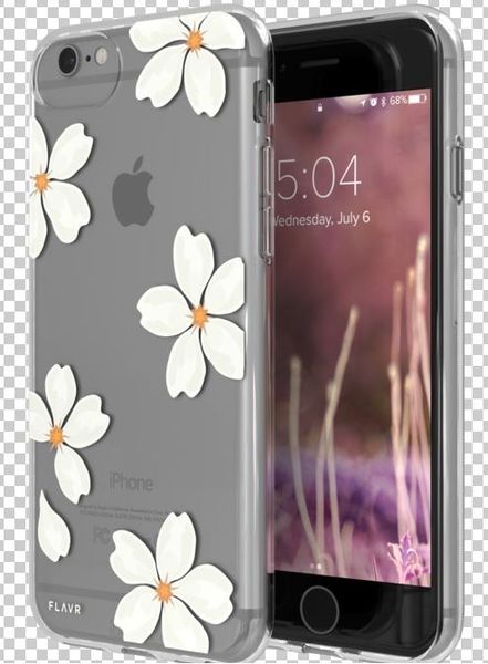 Flavr IPlate Case For iPhone 8,7 &amp; 7s - White Petals