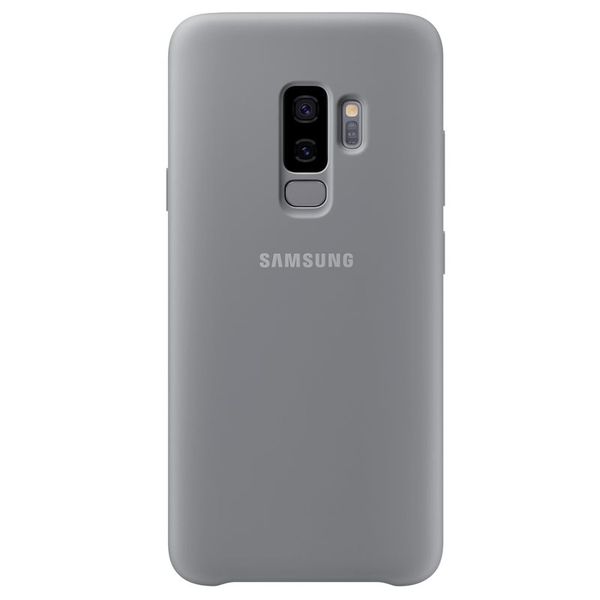 Samsung Silicone Cover For Galaxy S9 Plus - Grey