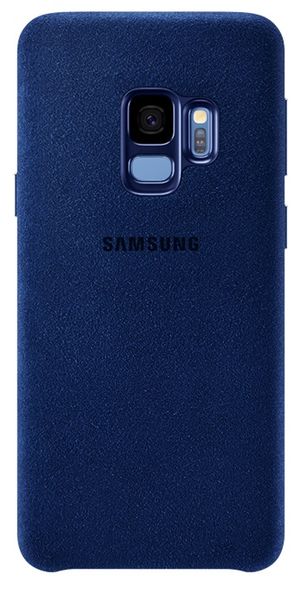 Samsung Alcantara Cover For Galaxy S9 - Blue
