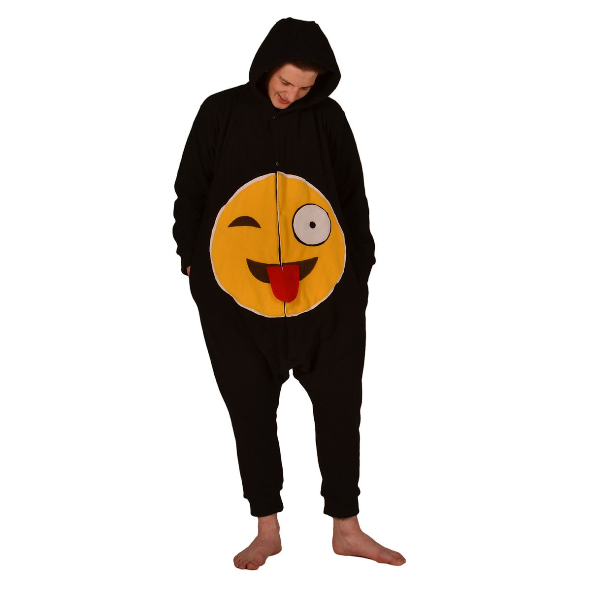 aFreaka Adults Emoji 3 Inspired Onesie Black Shop Today. Get