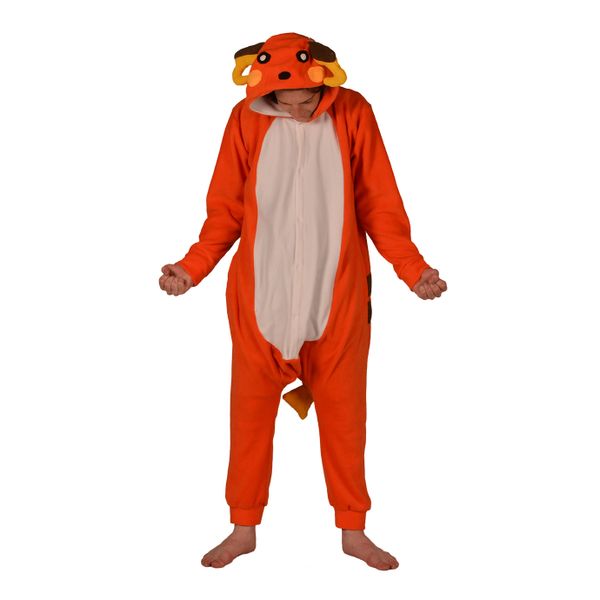 aFreaka Adults Raichu Inspired Onesie - Orange