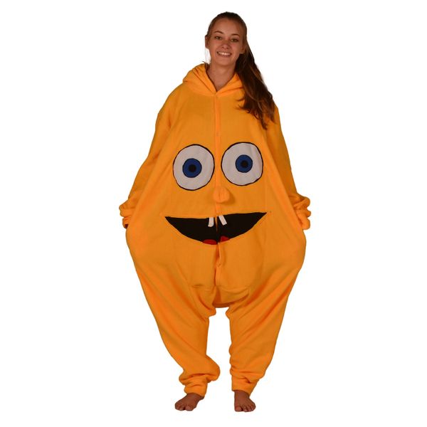aFreaka Adults Spongebob Inspired Onesie - Yellow