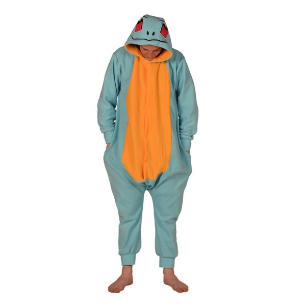 aFreaka Adult Squirtle Inspired Onesie - Blue &amp; Yellow