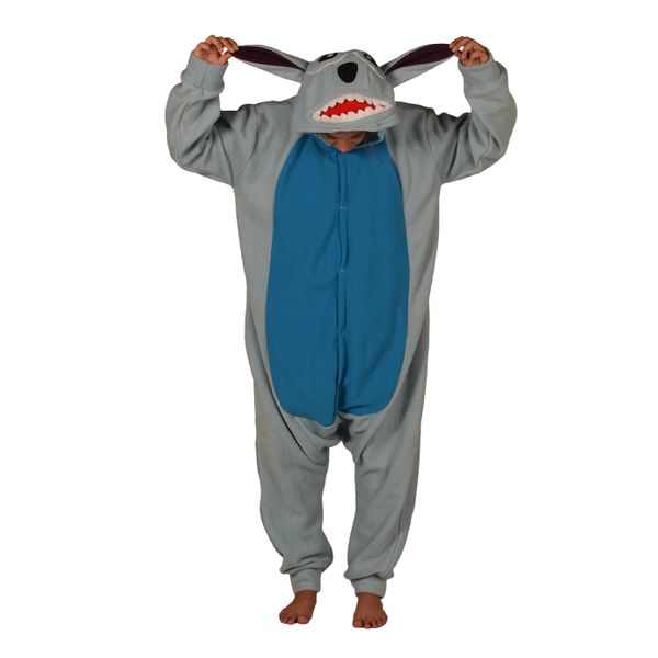 aFreaka Adults Stitch Inspired Onesie - Blue