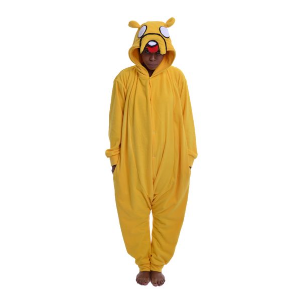 aFreaka Adults Jake the Dog Inspired Onesie - Yellow
