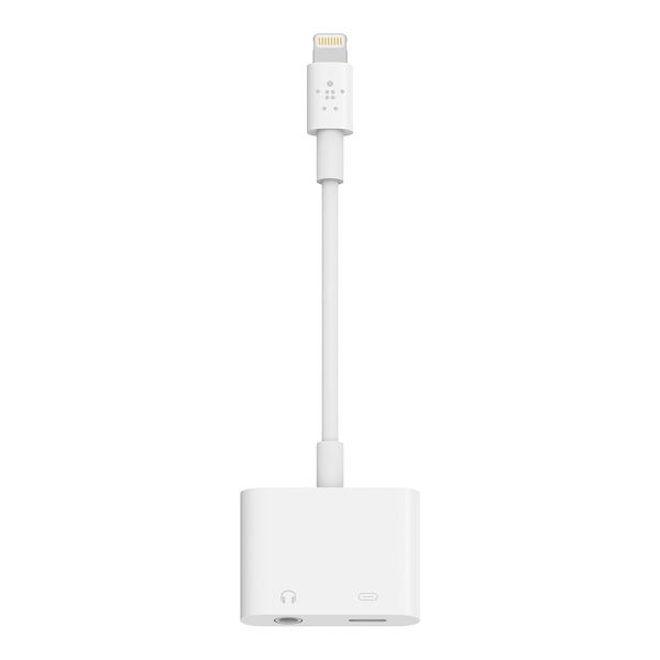 Belkin Lightning + 3.5mm Audio +Charge Adapter