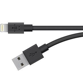 Belkin 3m Light-USB Charger - Black