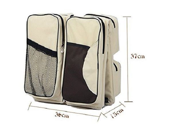 Baby Carry &amp; Nappy Bag - Beige