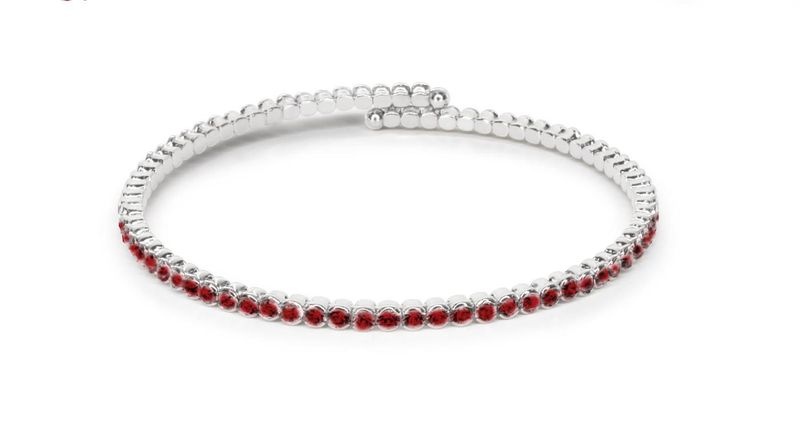 Lambretta Women's Red Bangle - 2mm